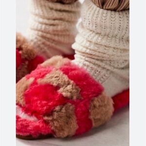 NWT Free People Ariana Bohling Chess Slippers Size Large